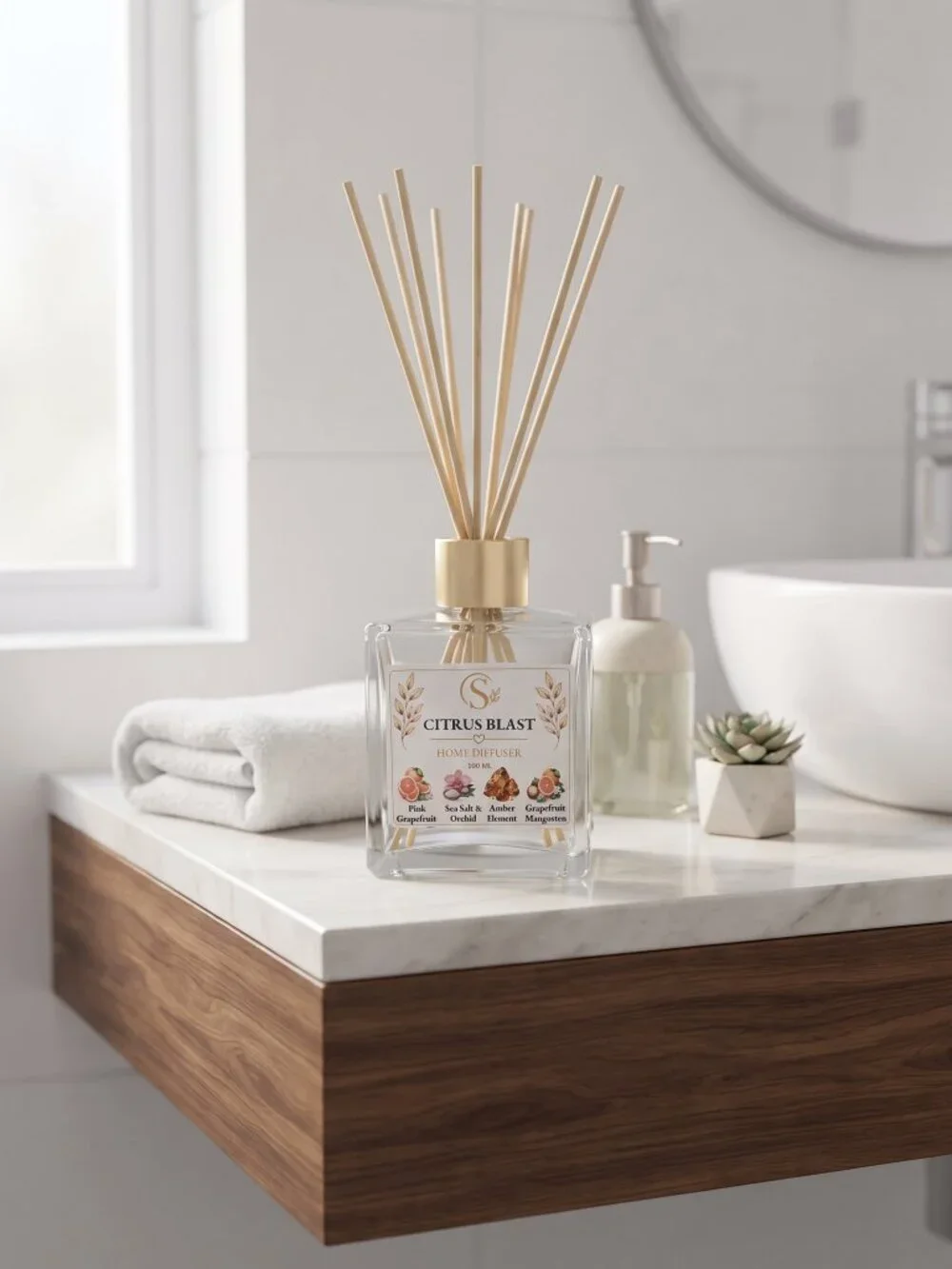 Home Reed Diffuser - Citrus Blast 100ML